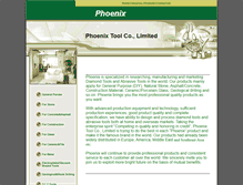 Tablet Screenshot of phxtool.com